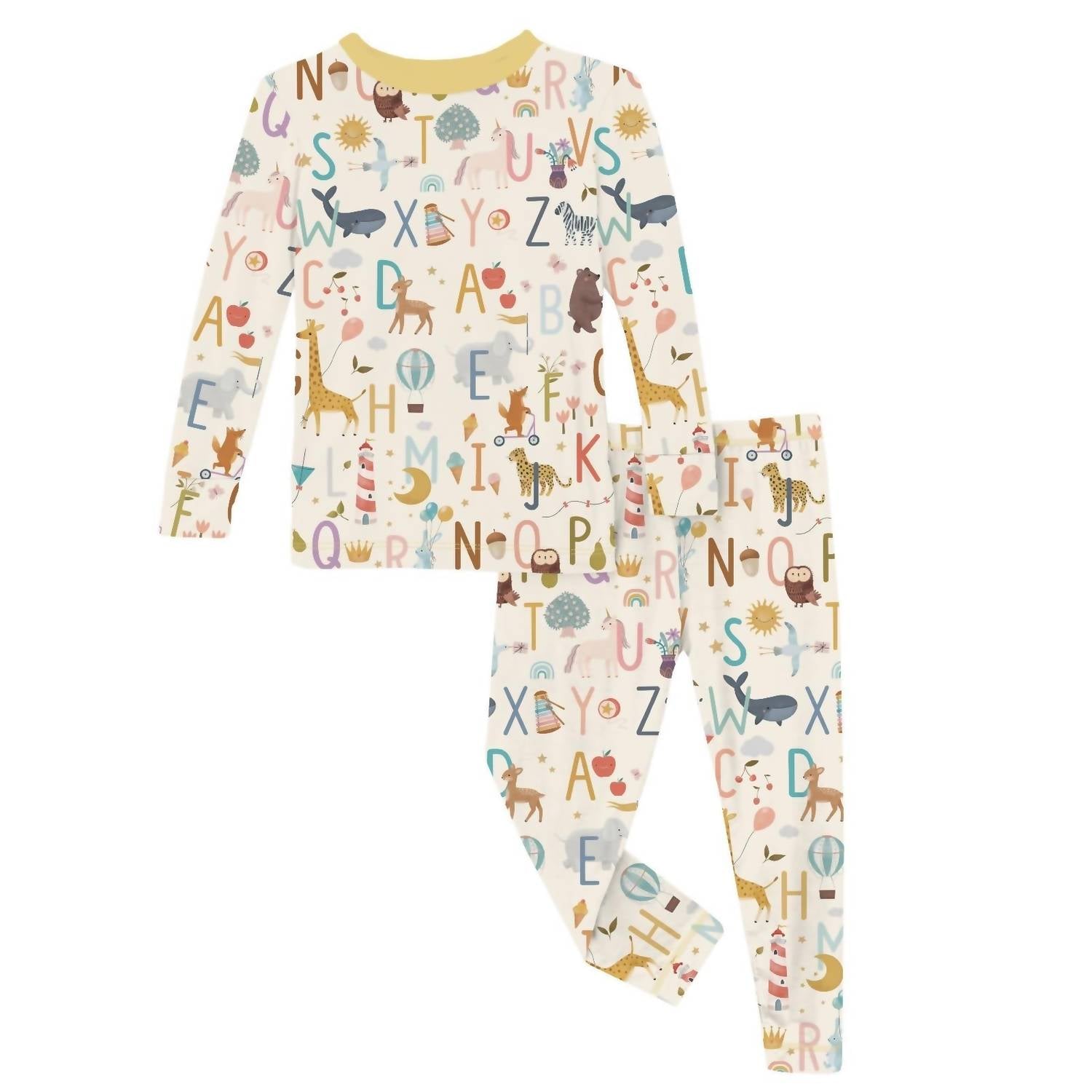 Kickee - Kid's Long Sleeve Pajama Set