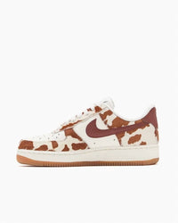 Nike - Women's Air Force 1 '07 Cow Print Top Sneakers