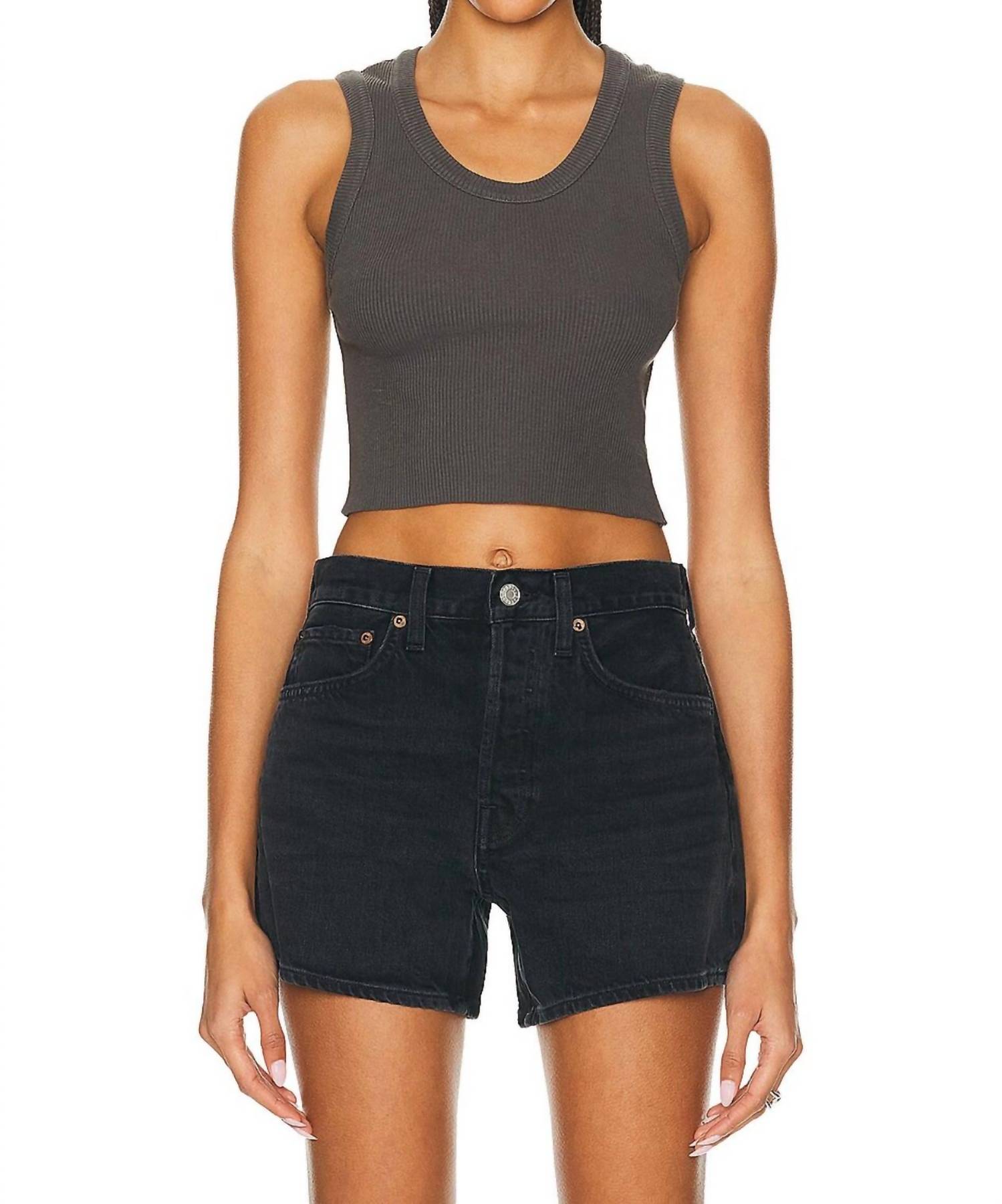 Agolde - Cropped Poppy Tank Top