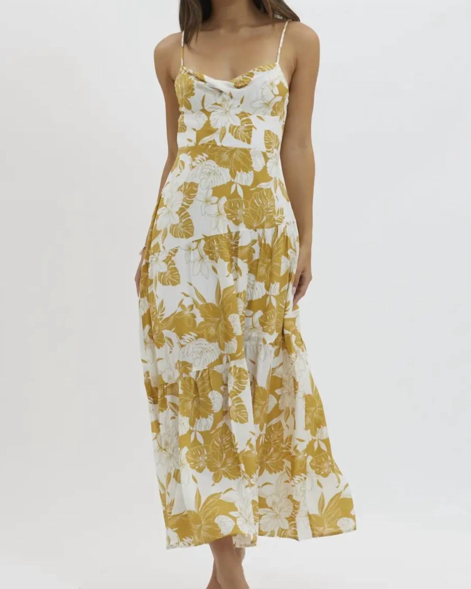 One And Only Collective - Lux Floral Midi Dress