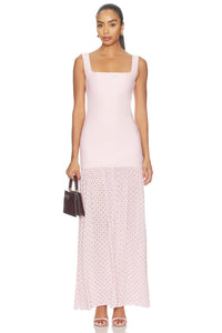 Rotate - Crepe Scoop Neck Dress