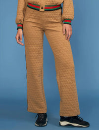 Oolala - Diamond Quilt Snap Bomber And Pant
