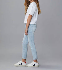 Dl1961 - Kids' - Harper Distressed Boyfriend Straight Jean