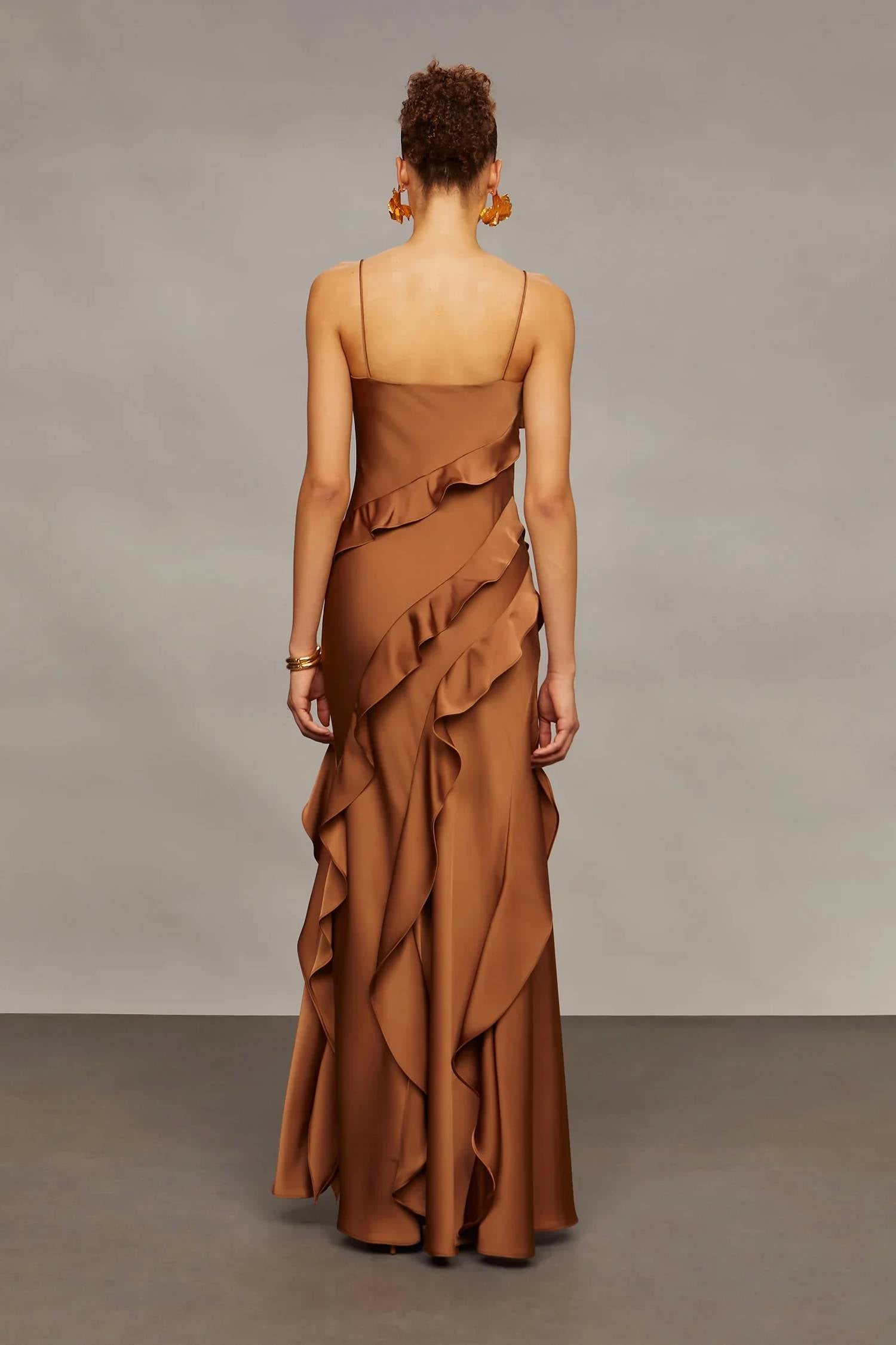 Amur - Women's Dellen Ruffle Gown