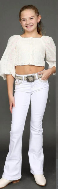 Sexy Couture - Rhinestone Bootcut Jeans