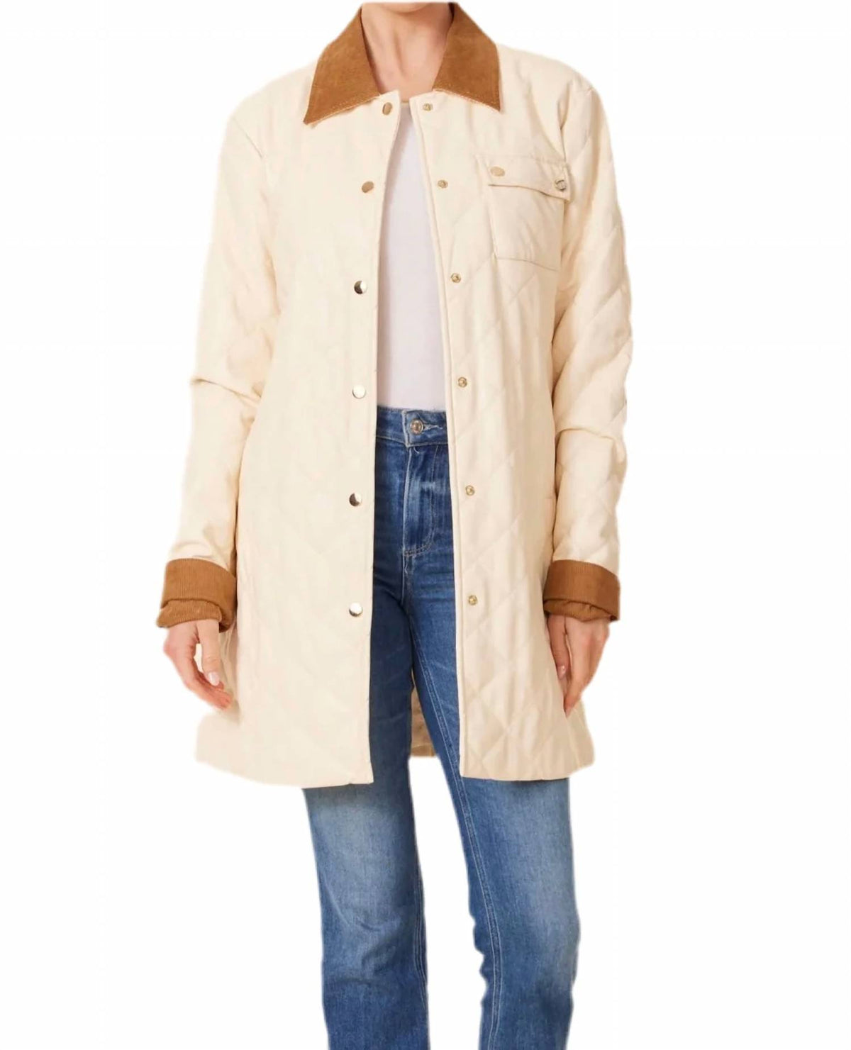 Dolce Cabo - Long Sleeve Quilted Jacket