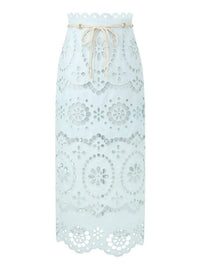 Zimmermann - Awaken Embroidered Skirt