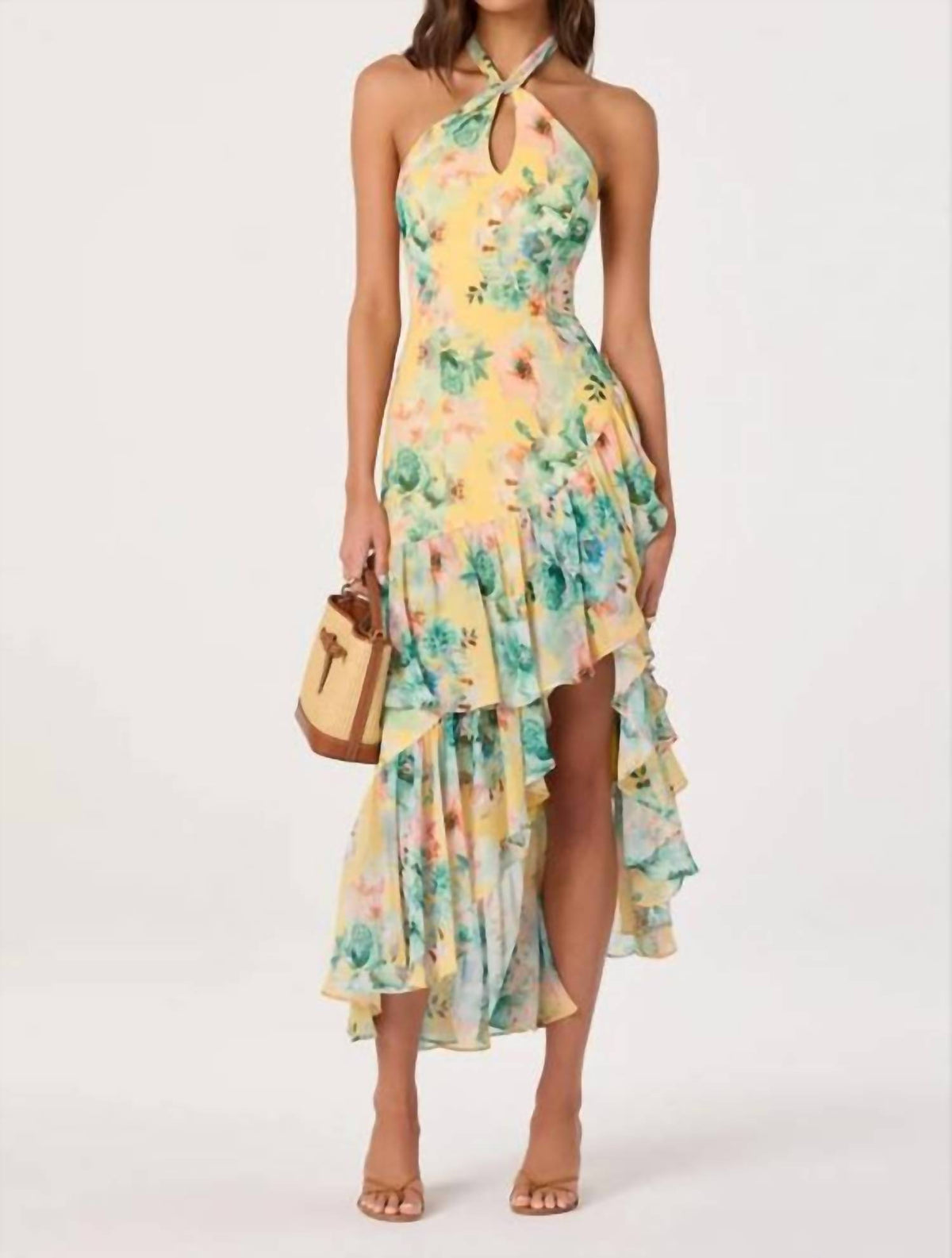 Astr - Bethina Midi Dress