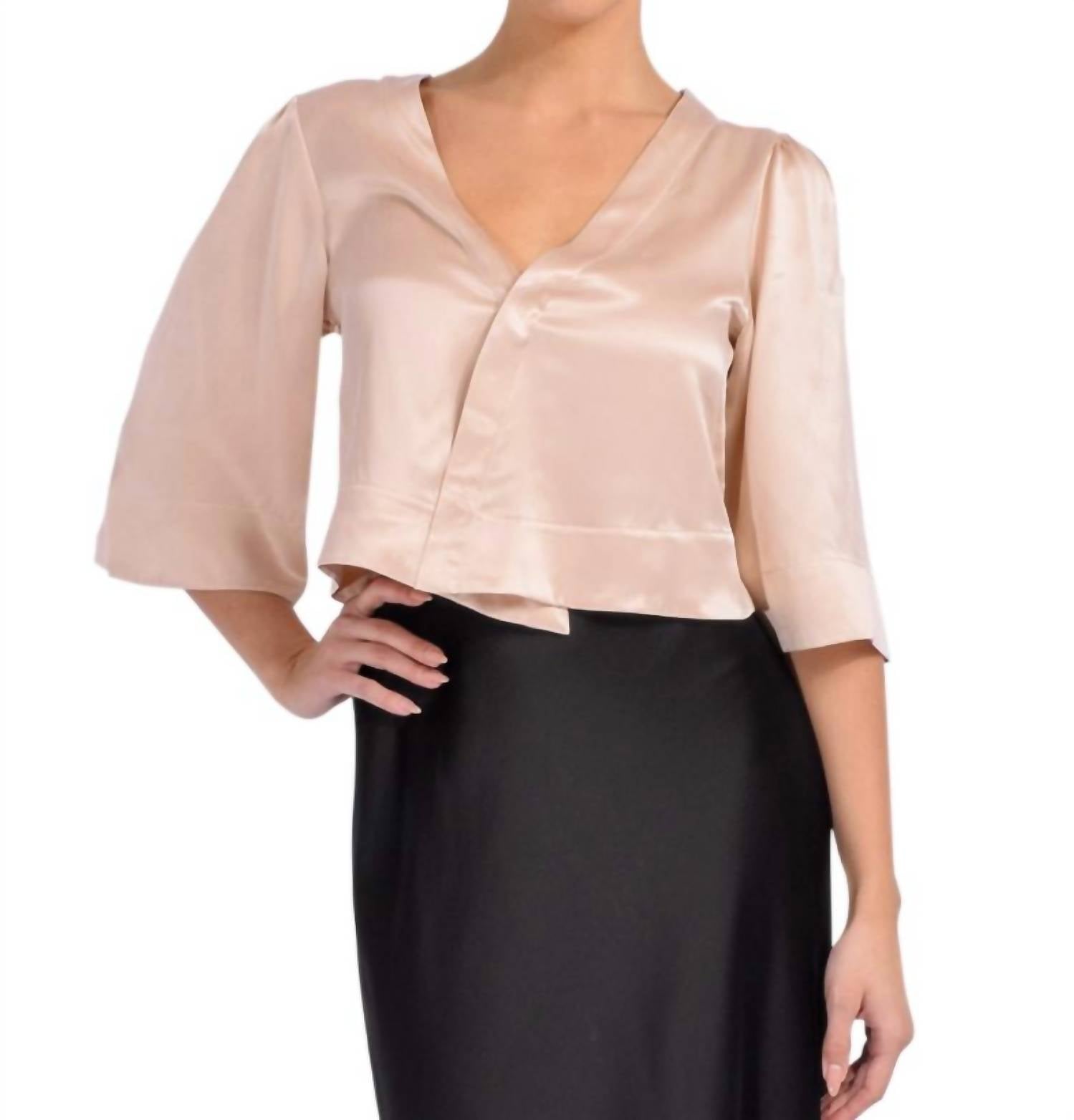 Cissa - Lady Bell-Puff Sleeve Top