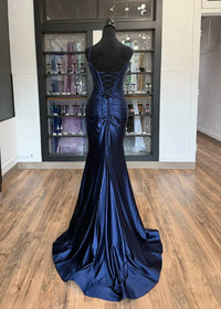Sherri Hill - Women's Corset Maxi Dress