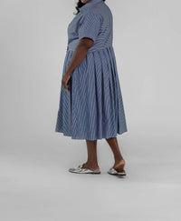 Jill Mcgowan - Kyle Big Pleated Shirt Dress