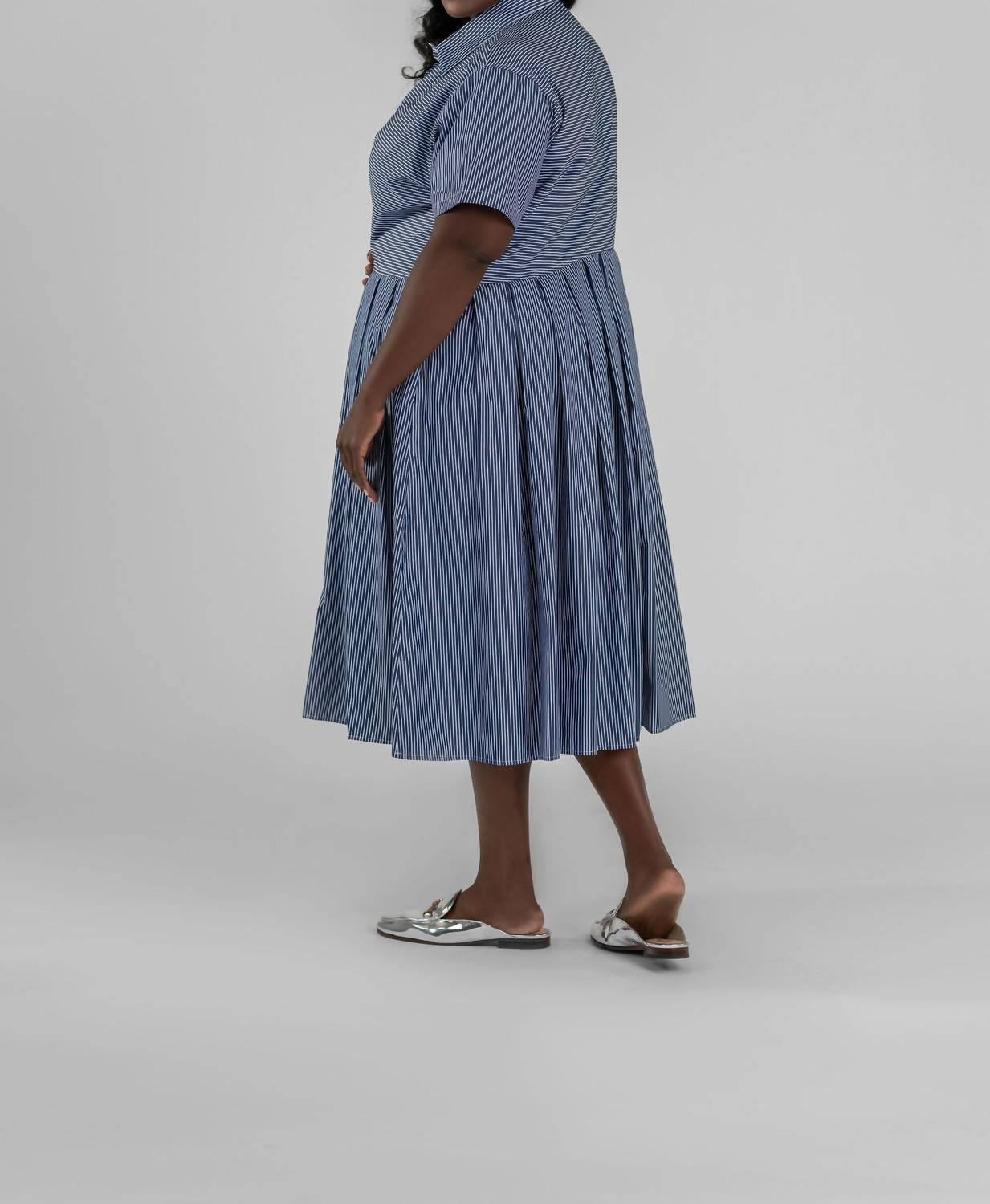 Jill Mcgowan - Kyle Big Pleated Shirt Dress