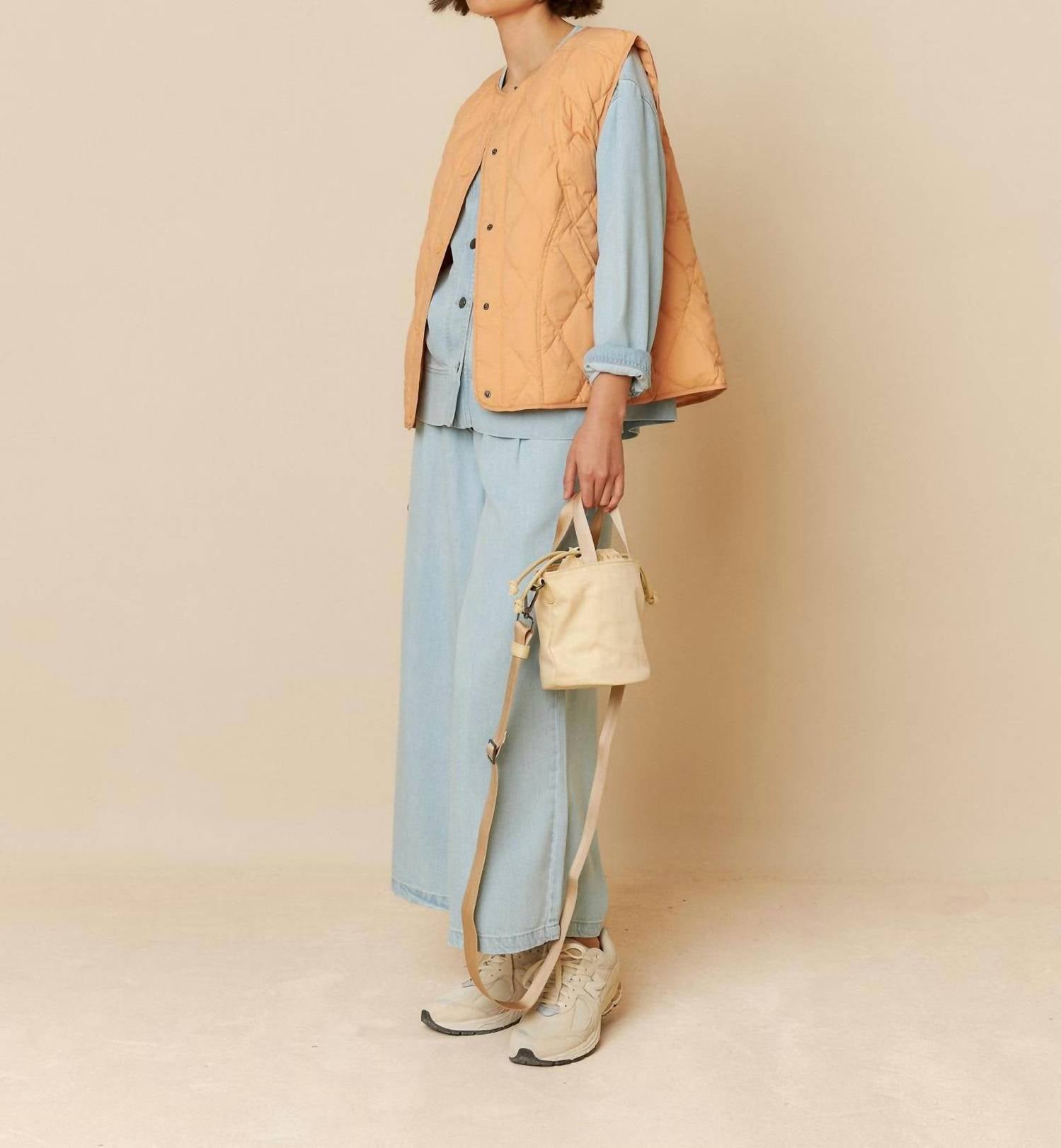 Indi & Cold - Padded With Snaps Vest