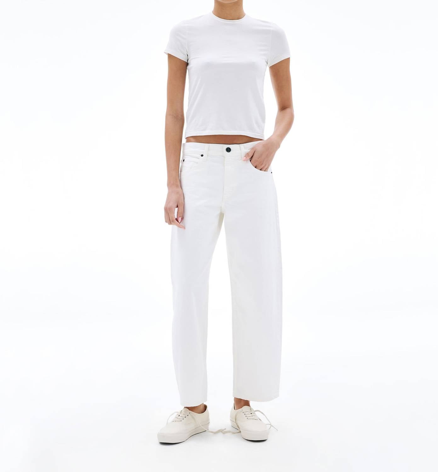 Slvrlake - Jamie Ankle Lenght Curve Leg Jeans