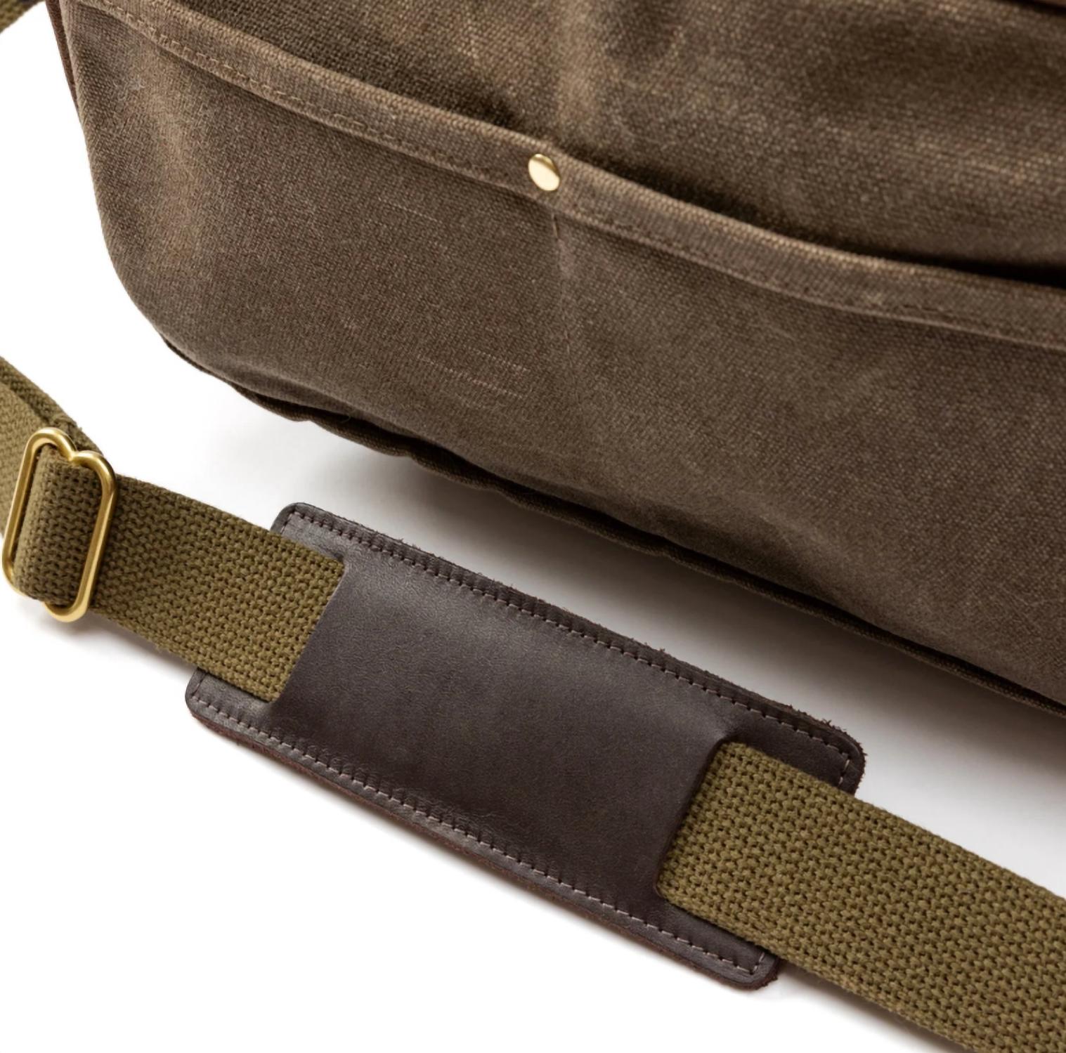 Duck Head - Men's Waxed Canvas Laptop Bag