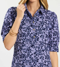 Tyler Boe Alicia Knit Dress in cherry blossoms - women's dress - alternate view