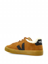 VEJA Women's Campo Winter Suede Sneakers in camel black natural - women's sneaker - alternate view