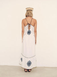 Carolina K - Carmen V-neck Dress