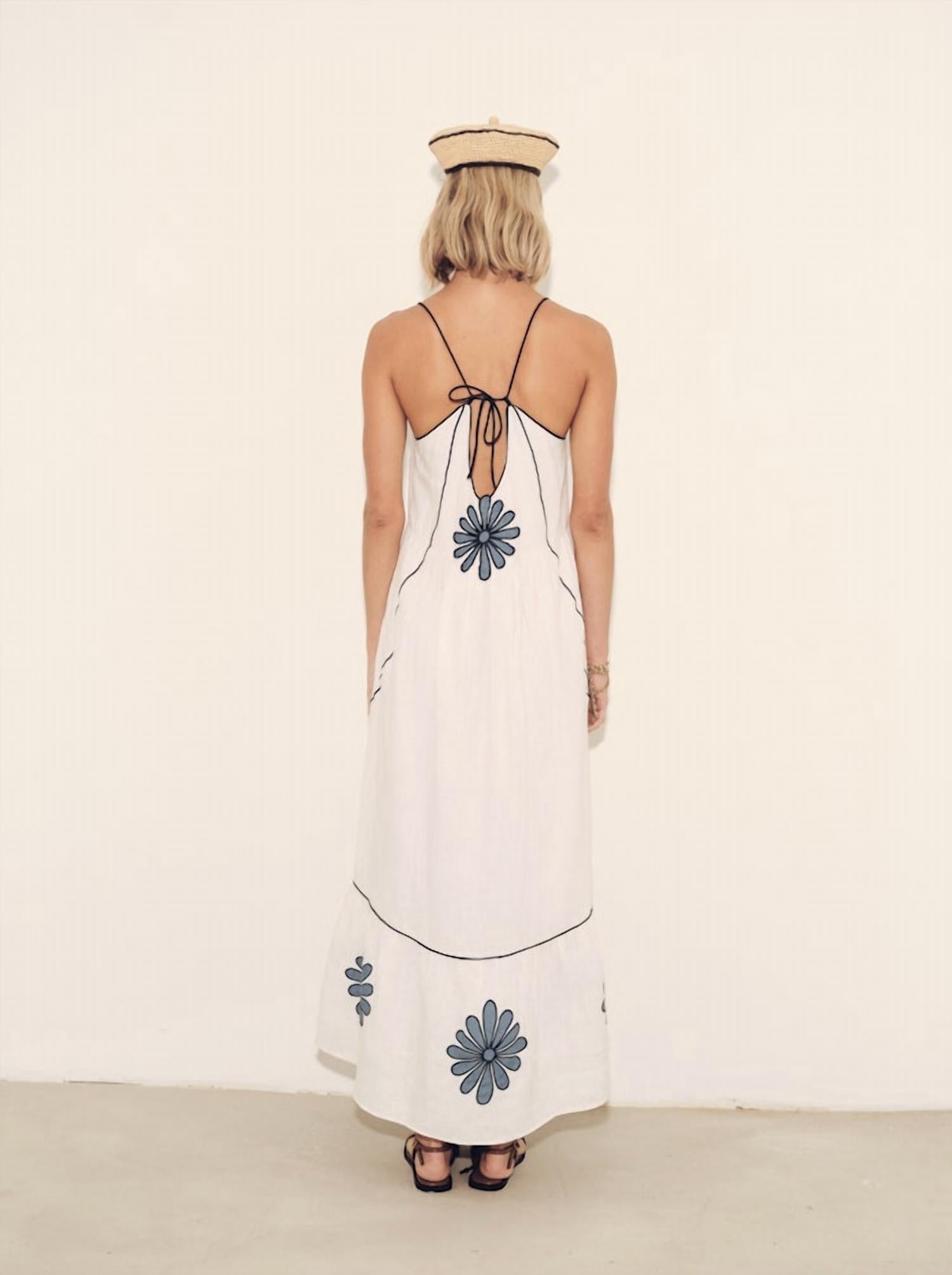 Carolina K - Carmen V-neck Dress