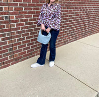 Ee:Some - Emily Long Sleeve Floral Blouse