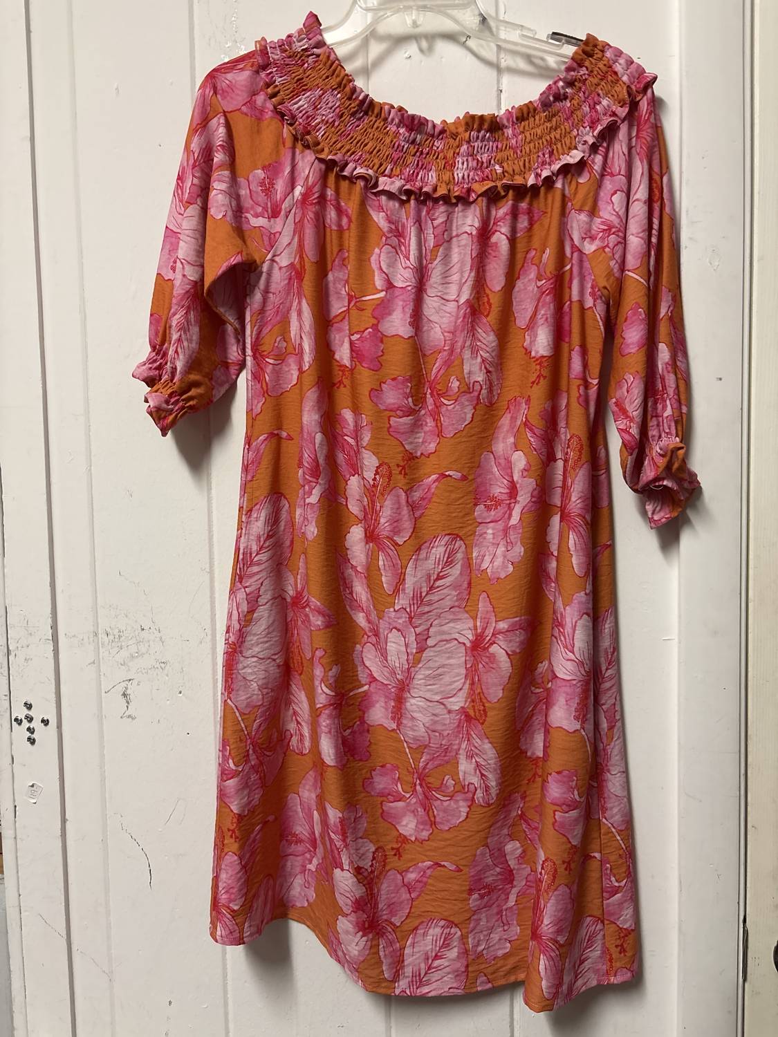 Boho Chic - Coral Dress