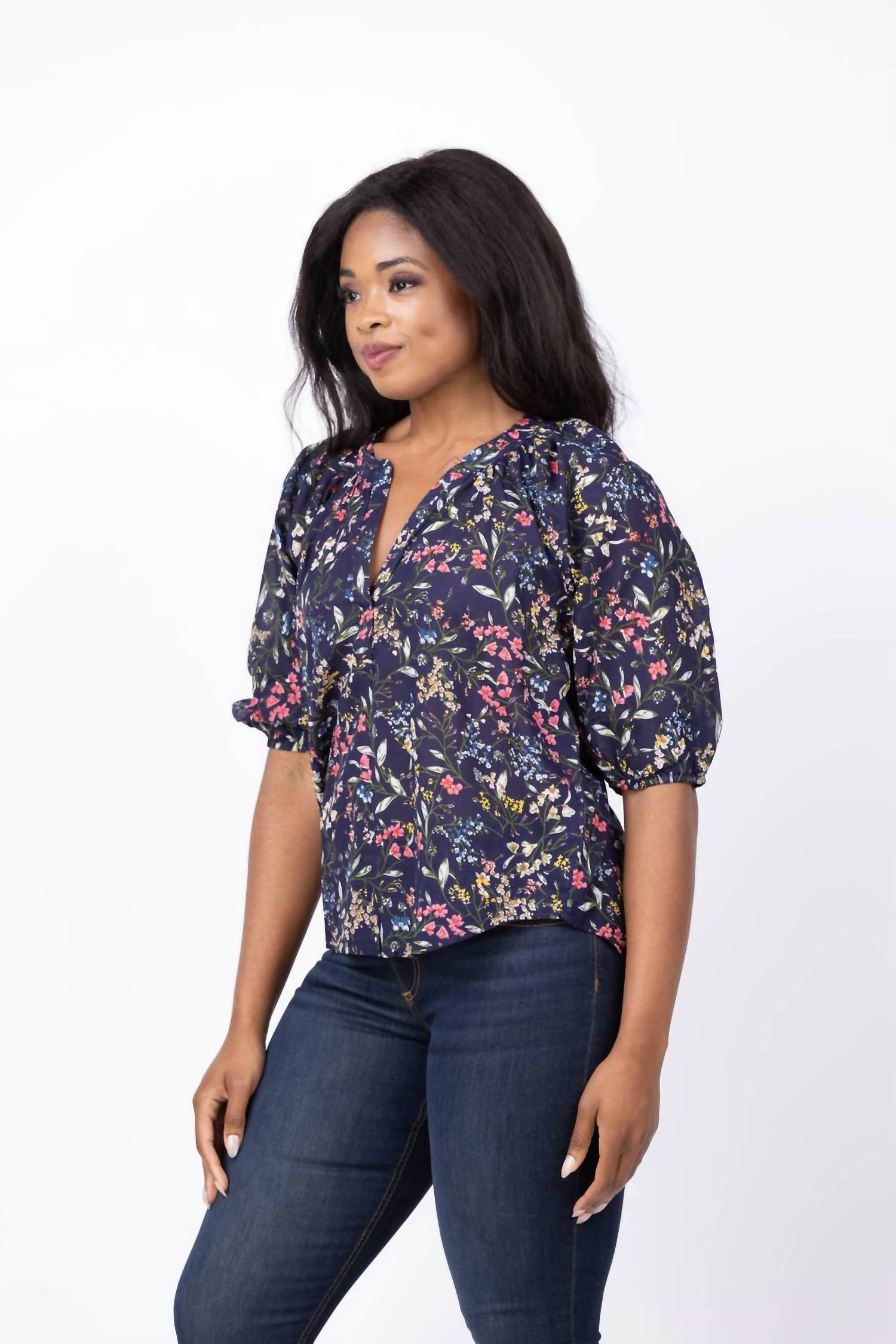 Dylan - Anna Floral Short Sleeve Top