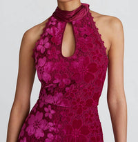 Theia - Andrea Bow Back Midi Dress
