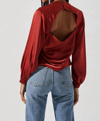 Astr - Veronica Puff Sleeve Top