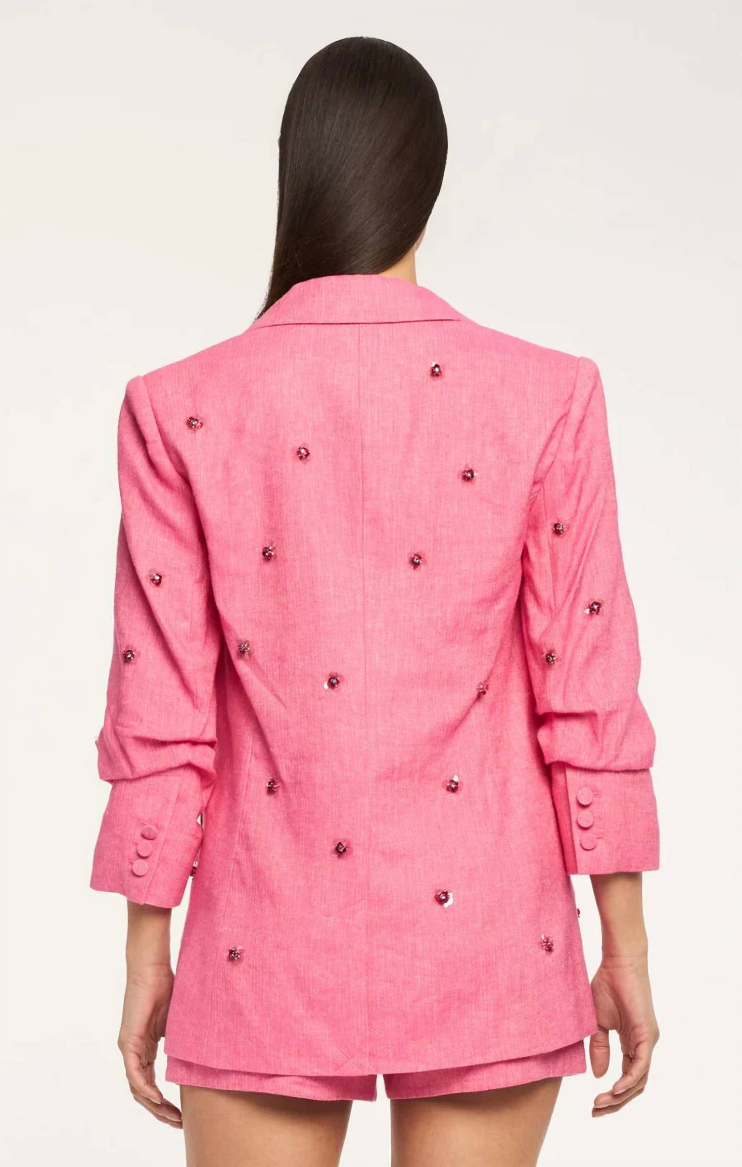Cinq A Sept - Wildflower Paillette Kylie Blazer