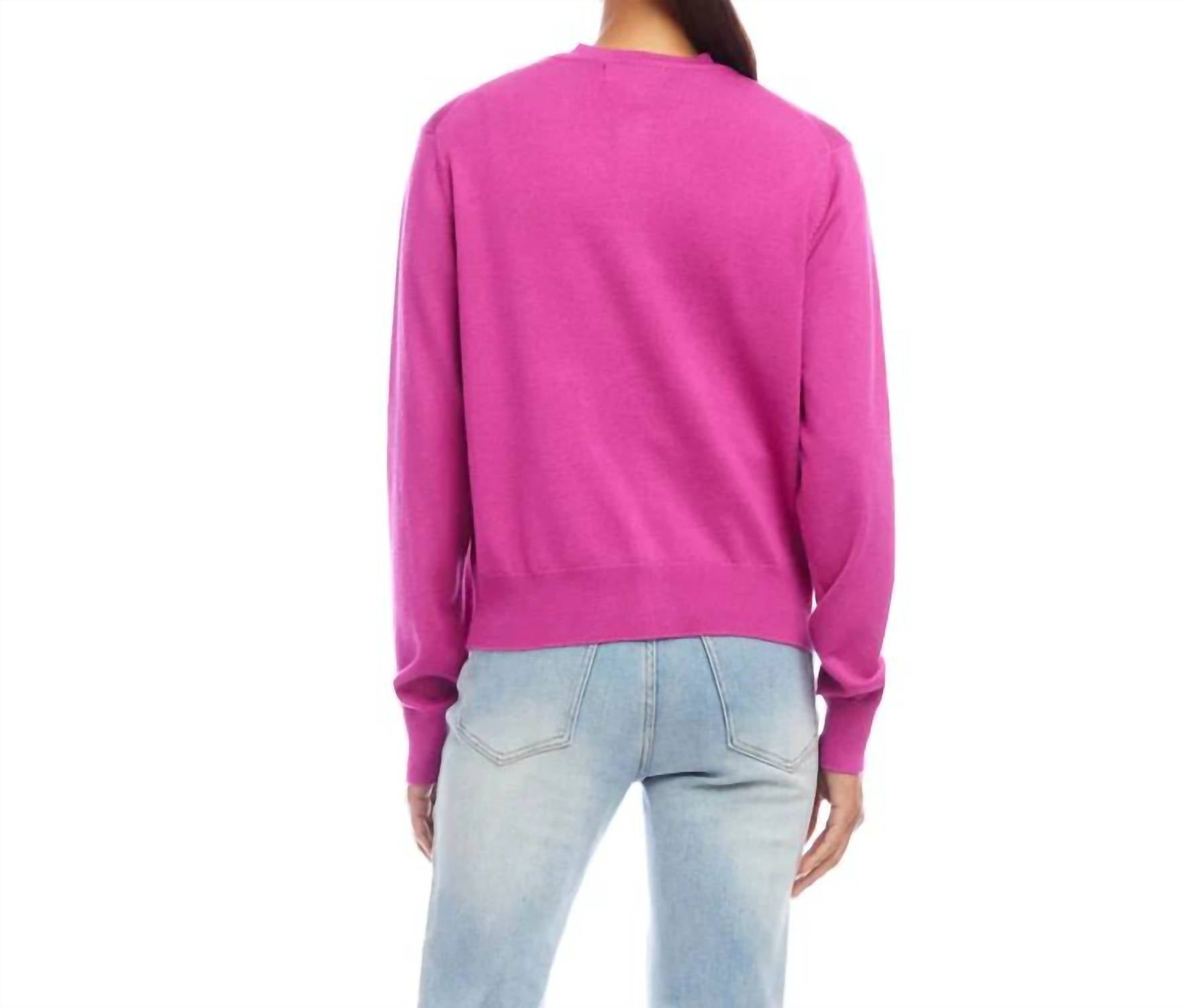 Karen Kane - Layan Long Sleeve Cardigan Sweater
