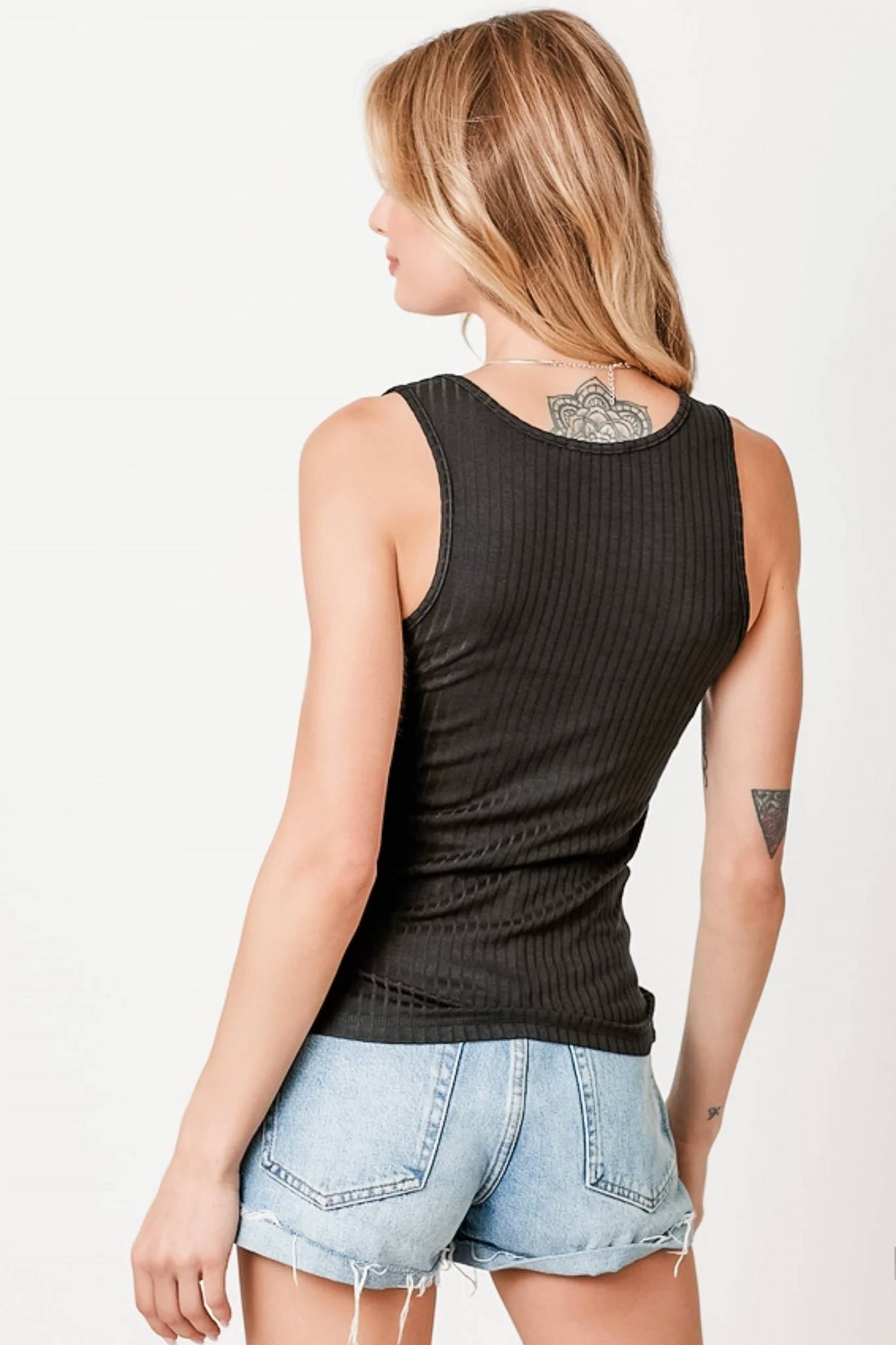 Mystree - Ribbed Tank Top