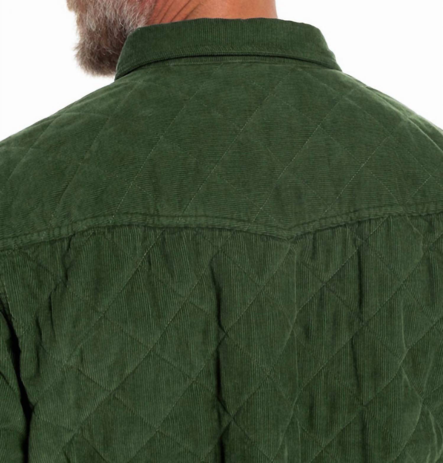 Criquet - Corduroy Quilted Shacket