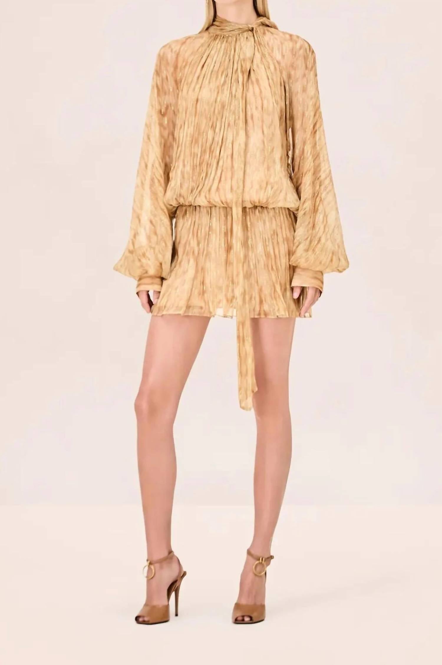 Alexis - Hailey Long Sleeve Mini Dress