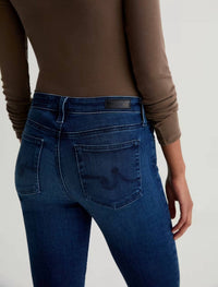 AG Jeans Mari Mid Rise Slim Straight Jeans in epilogue - women's jeans - view 6