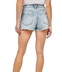 7 For All Mankind - Monroe Cut Off Distressed Jean Shorts
