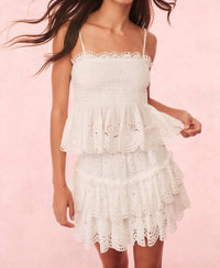 Loveshackfancy - Condie Eyelet Lace Top