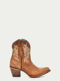 Corral - Women's Golden Embroidery Ankle Boot
