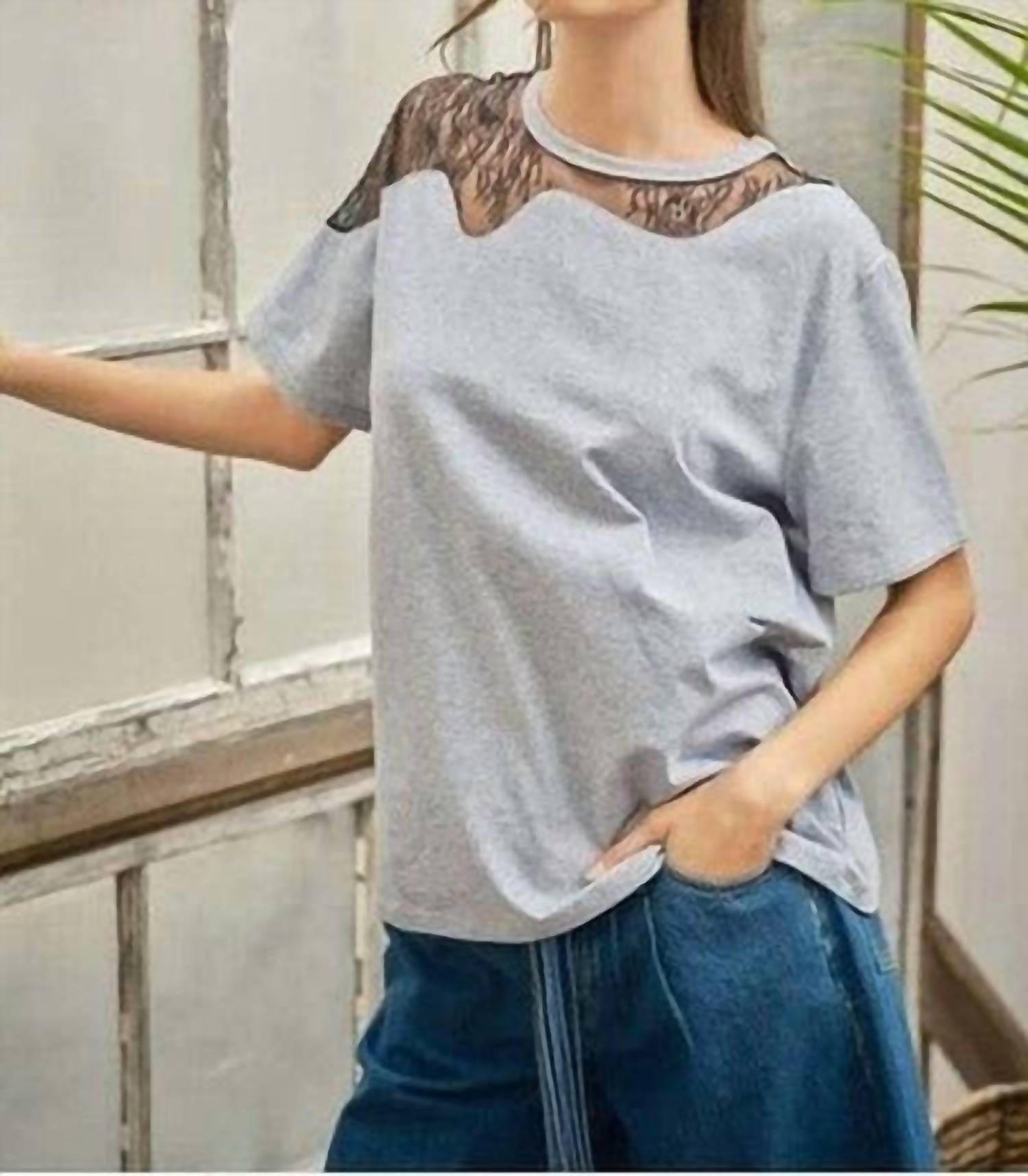 Aaron & Amber - Desert Lace Tee