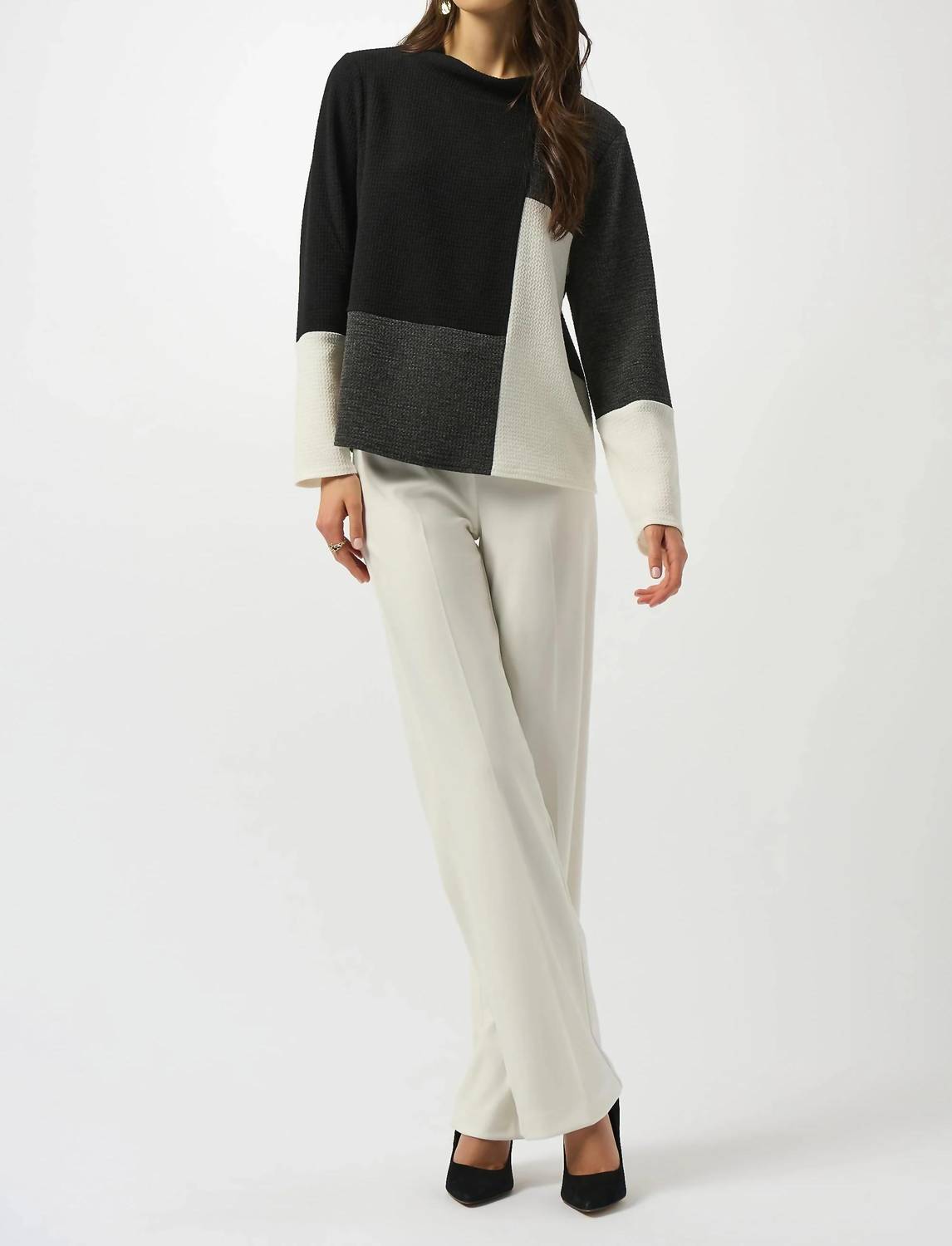 Joseph Ribkoff - Block Boxy Pullover Top