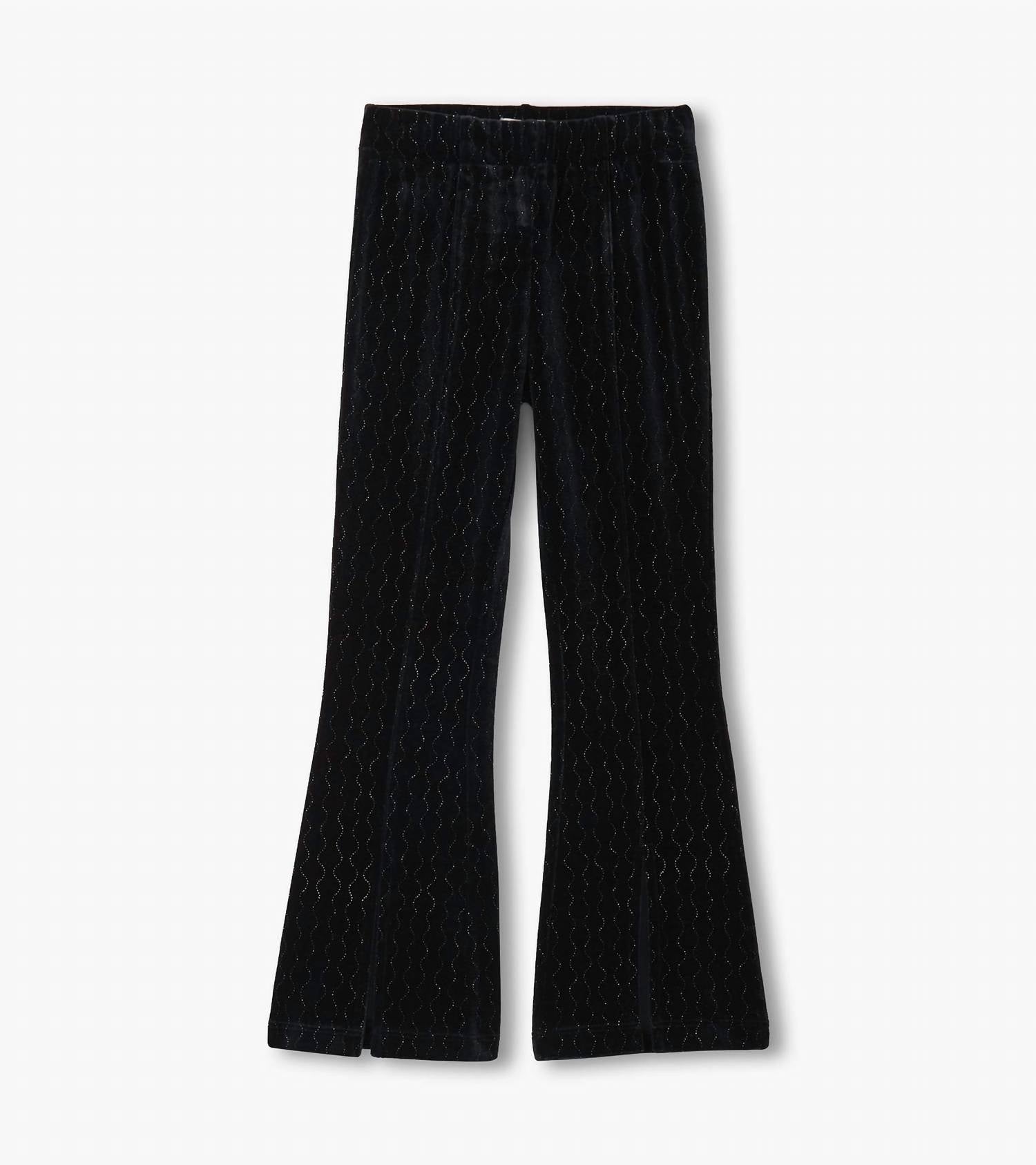 Hatley - Sparkle Wave Velour Flared Pants
