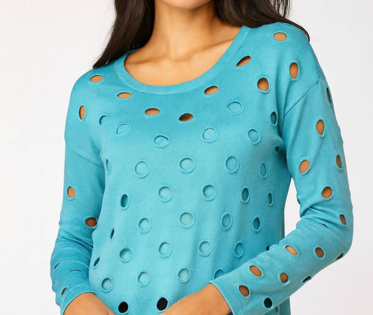 French Kyss - Scoop Hole Sweater
