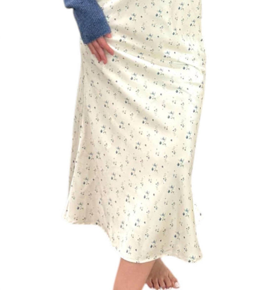 Wishlist - Silky Floral Skirt