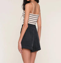 heartloom Sabine High Waist Short in black - women's shorts - detail view