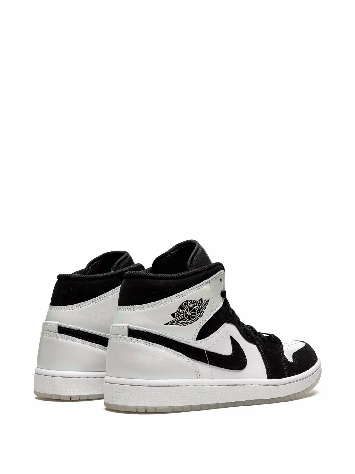 Nike - Men's Air Jordan 1 Mid Special Edition Diamond Sneakers
