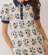 Pretty Follies - Floral Puff Sleeve Mini Dress