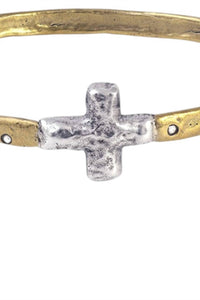 Waxing Poetic - Women's Faith Brass Bracelet