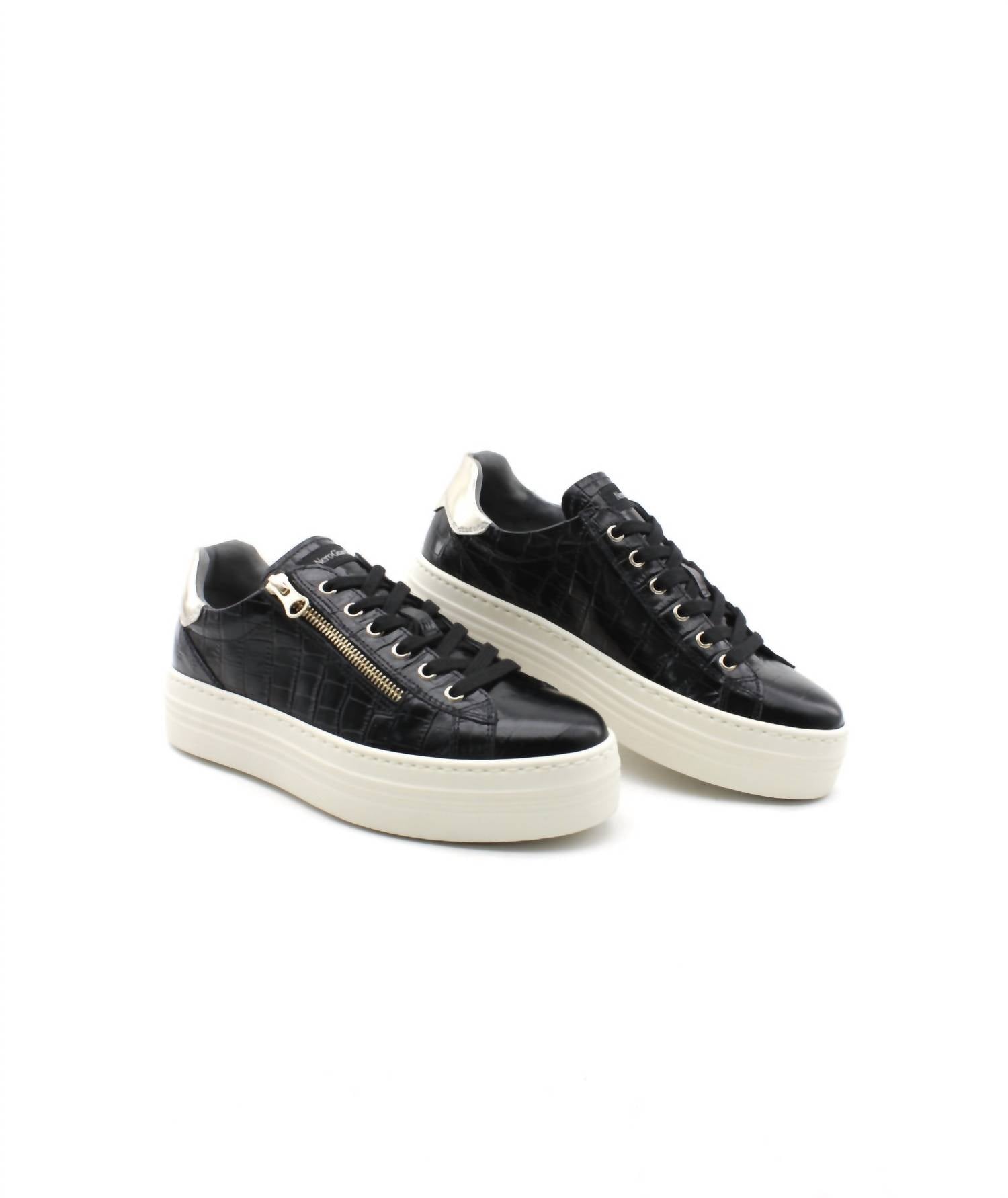 Nerogiardini - Women's Zeus Zipper Sneaker