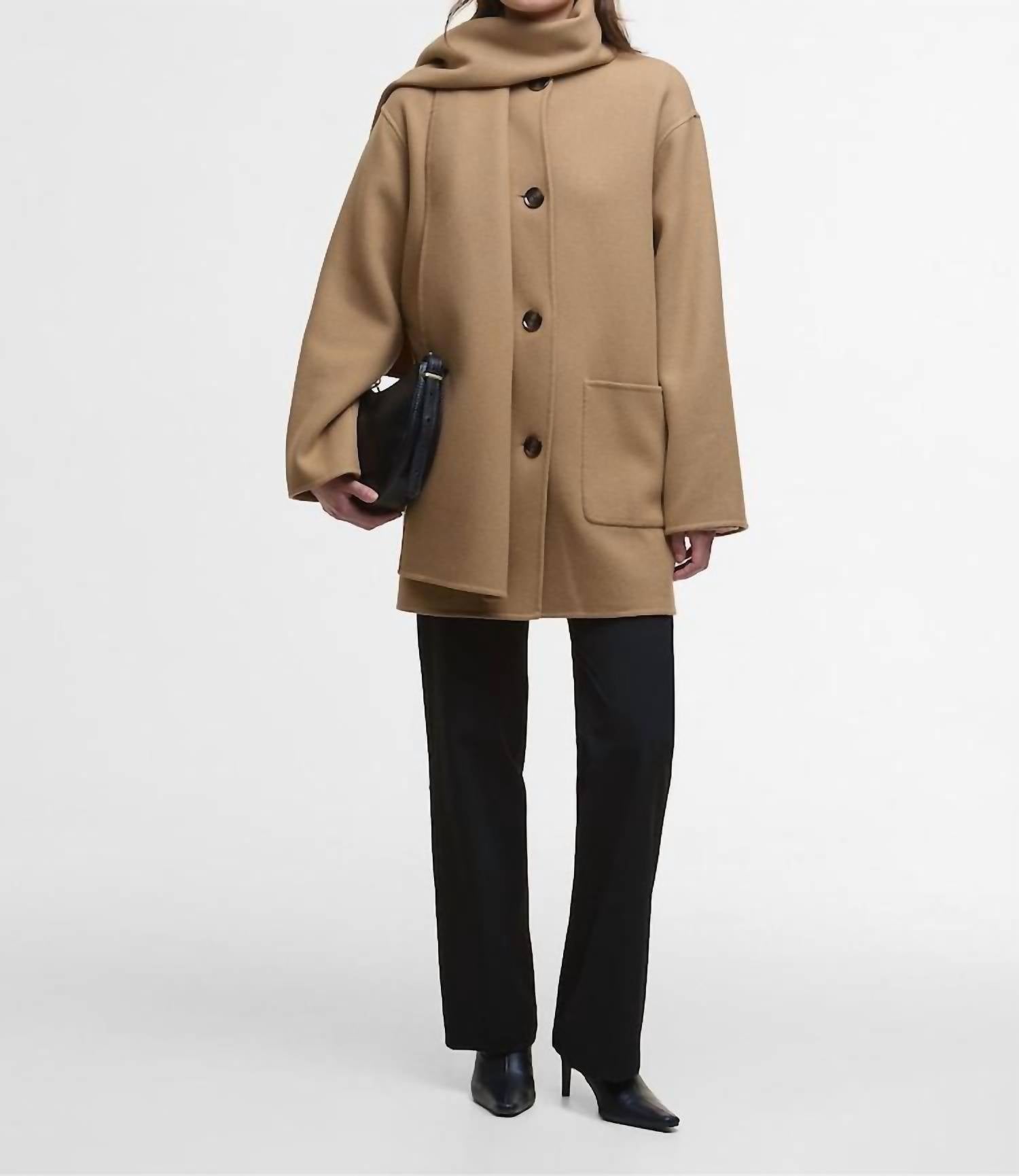 Barbour - Clementine Wool Scarf Coat