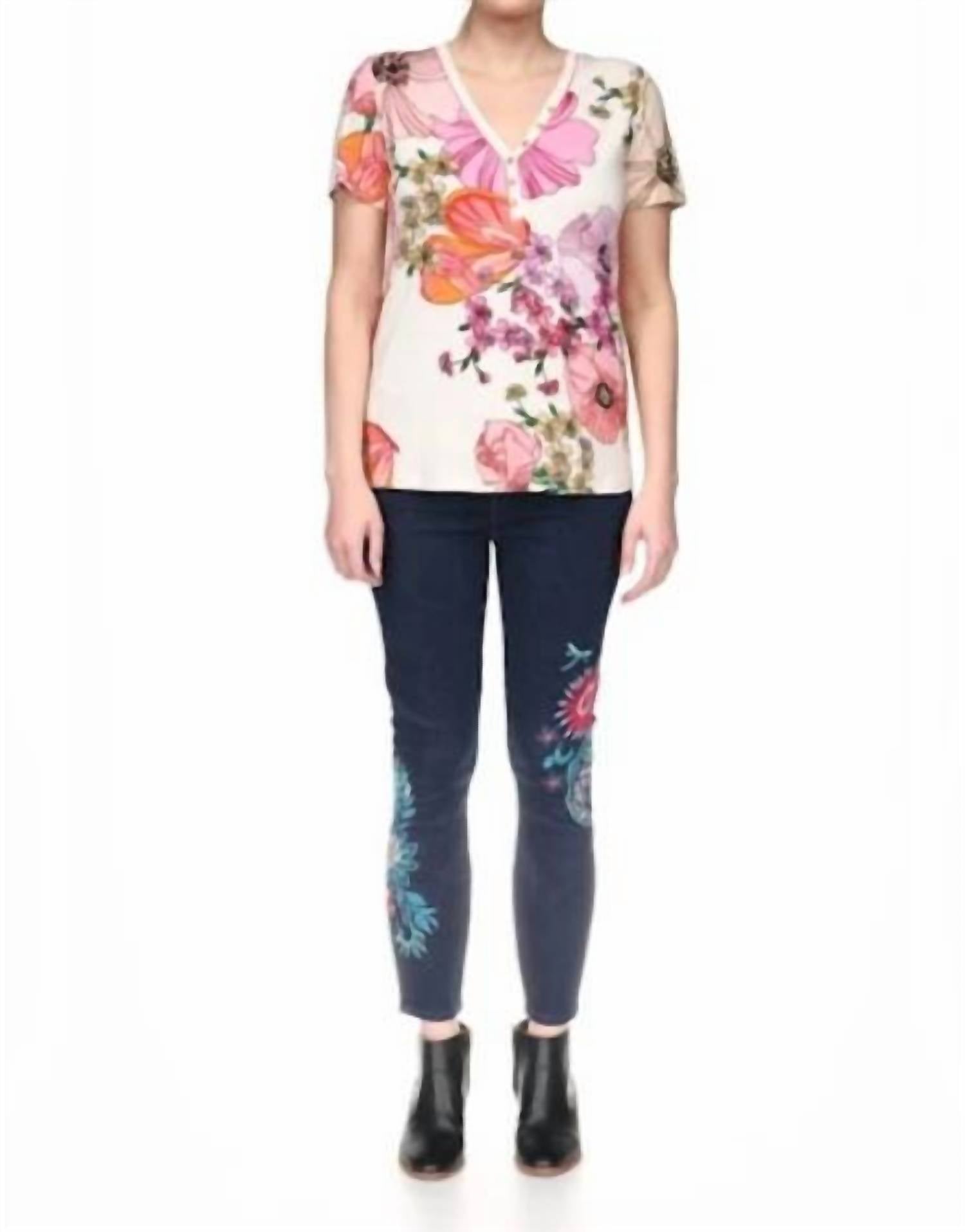 Johnny Was - The Janie Favorite Henley Tee
