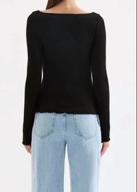 Nude Lucy - Women's Cora Long Sleeve Top
